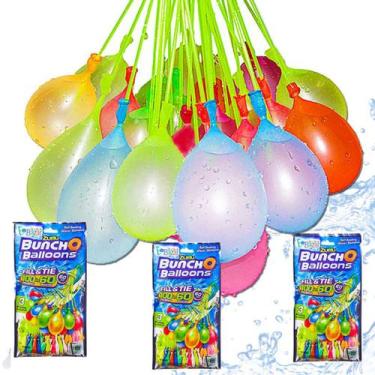 Imagem de kit 10 Splash Ball Balão bexiga Com Enchedor De Água 1110un - COMPANY 