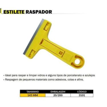 Imagem de Estilete Raspador Com Lâmina Removível - Fertak