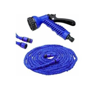 Imagem de Mangueira Retrátil Expansível Flexível Quintal Carro 30m - New