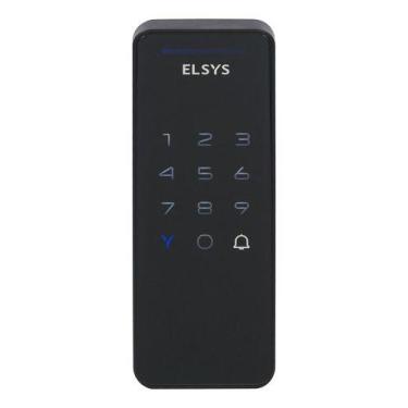 Imagem de Fechadura Digital Elsys Preta Esf-ds1100v Senha E Tag Pop, Preta