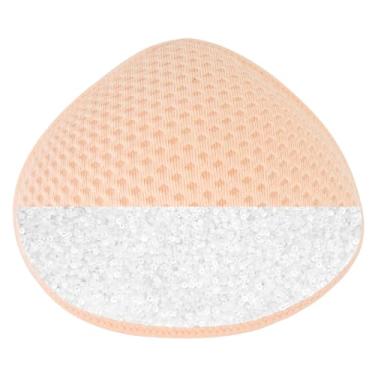 Imagem de SERMICLE Formas de mama, prótese de mama, silicone, mastectomia, inserções de sutiã para bolsos, enchimento de silicone, 1 peça, Bege, 1