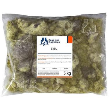 Imagem de Breu Colofônia WW 5 kg - Casa dos Químicos