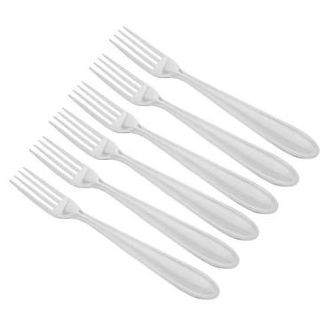 Imagem de Conjunto 6 Garfos de Mesa Aço Inox 19cm Gastro Lyor