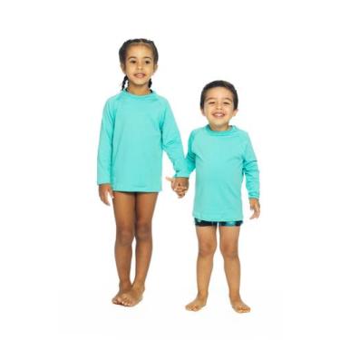 Imagem de Blusa Uv Use.D Térmica Infantil Feminino Masculino Camisa Esportiva, A