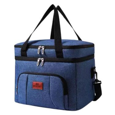 Imagem de Bolsa Termica Bag Marmita Lancheira Portatil Multiuso 10L - NeoBlue