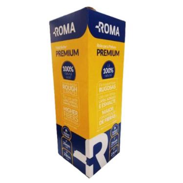 Imagem de Rolo de Lã de Carneiro Pelo Alto 23cm com Cabo - Roma