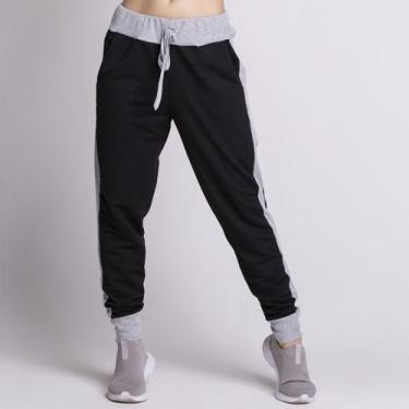 Imagem de Calça Casual Unissex Moletom Jogger Treino Fitness - Bella Fiore Modas