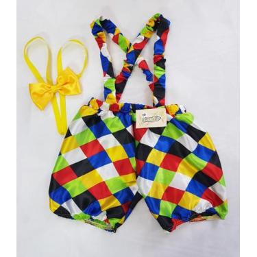 Imagem de Fantasia Palhacinho Bebê - coloribaby