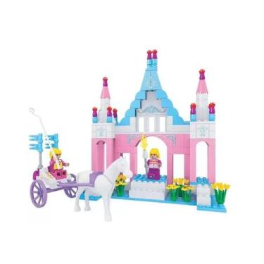 Imagem de Bloco de Montar Castelo da Fantasia 245 Pç Presente Crianças - Online