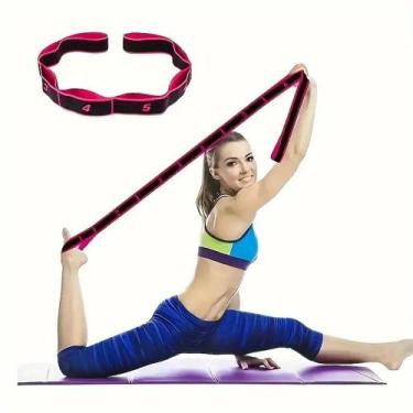 Imagem de Faixa De Alongamento Thera Band Yoga Pilates Fisioterapia - Faixa Alon