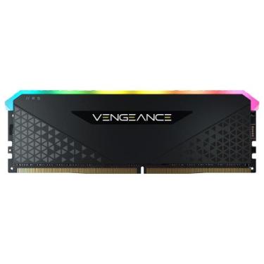 Imagem de Memória RAM Corsair Vengeance RGB RS, 8GB, 3200MHz, DDR4, CL16, Preto 