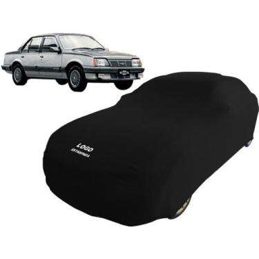 Imagem de Capa De Tecido Para Proteção Carro Chevrolet Monza - Mz, Preta