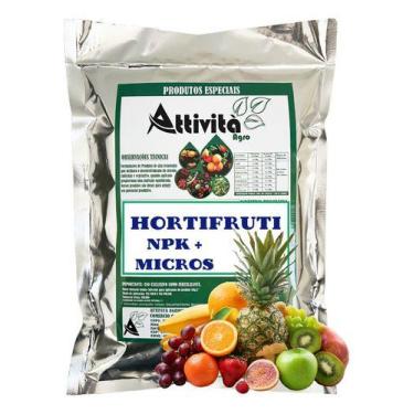 Imagem de Fertilizante Pó  Hortifruti Npk + Micros 2kg Premium - ATTIVITA