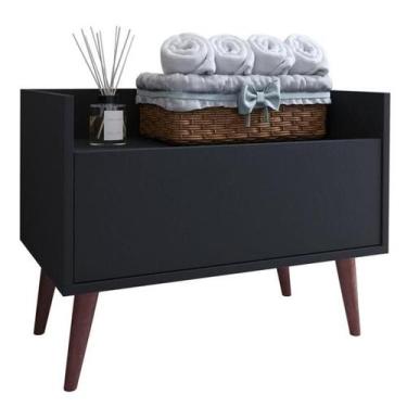 Imagem de Gabinete Armário Banheiro Com Porta Multiuso Organizador Pia  - T.L Mo