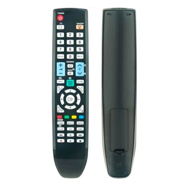 Imagem de PERFASCIN BN59-00937A Sub BN59-00936A BN59-00935A Novo controle remoto substituído compatível com Samsung LCD LED HDTV TV UE46B8000 BN59-00860A BN59 00937A