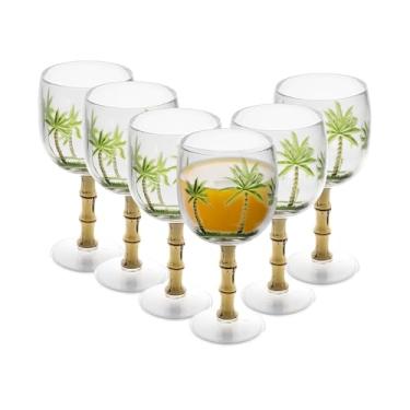 Imagem de WOLFF - Conjunto 6 Taças de Acrílico Palm Tree 495ml