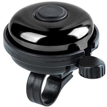 Imagem de Xthuge Campainha de Bicicleta Clássica, Campainha de Bicicleta de Alumínio, Som Alto, Nítido E Claro, Campainha de Bicicleta para Adultos E Crianças (Preto para Uso com A Mão Direita)