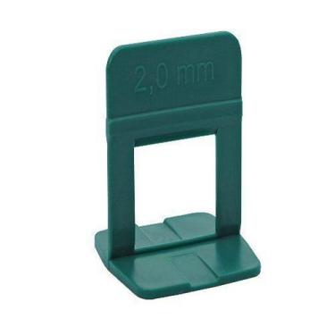 Imagem de Espaçador nivelador de piso slim 2,0mm 100 peças cortag