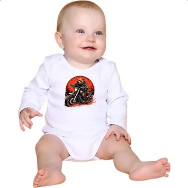 Imagem de Body intantil Urso Pardo Motoqueiro Radical - Alearts, G