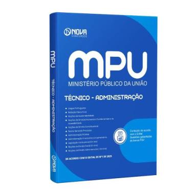 Imagem de Apostila MPU - Técnico do MPU - Administração - Nova Concursos