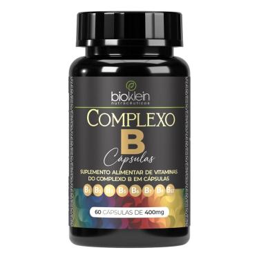 Imagem de Complexo B Vitamina 400mg 60 Cápsulas Bioklein