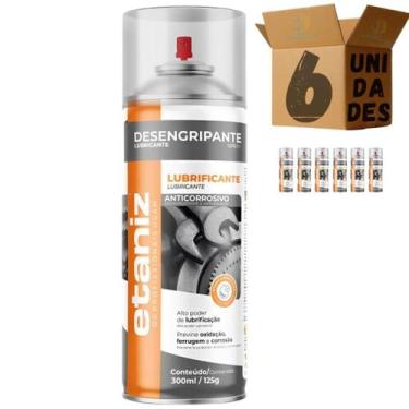 Imagem de Kit 6 Etaniz Spray Desengripante 300ml - CHESIQUIMICA