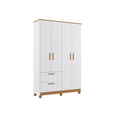Imagem de Guarda Roupa Infantil Permobili Jujuba 04 portas MDF