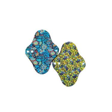 Imagem de Kit com 2 absorventes reutilizáveis - fluxo intenso - Ateliê Pequenas 