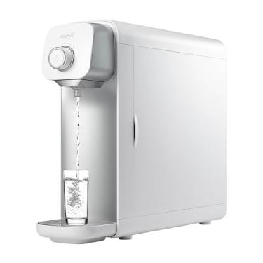 Imagem de Aquavi Sistema De Purificação De Filtragem De Água De Bancada De Fonte Mineral Aquavi, Filtro De Água De 3 Estágios, Dispensador De Água Sem Garrafa, Sem Eletricidade Necessária (Branco)