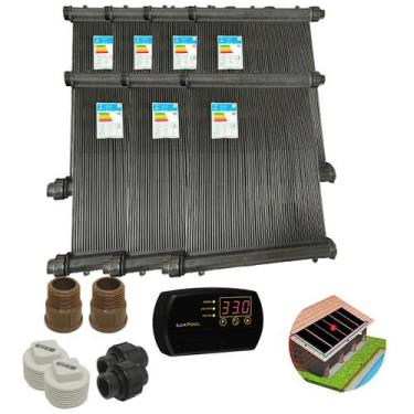 Imagem de Kit 5 Placa de Aquecimento Solar Para Piscina Tempersol 3x0,50m Com Co