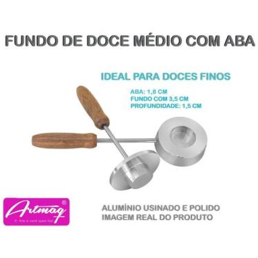 Imagem de Golfrador Frisador F. Doce Forminhas Médio Padrão Com Aba F15 - Artmaq