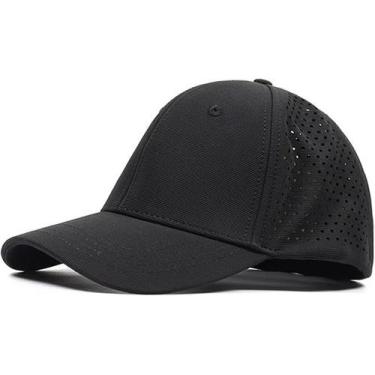 Imagem de Boné de BeiseBol Liso Aba Curva Esportivo Unissex Para Corrida Caminha