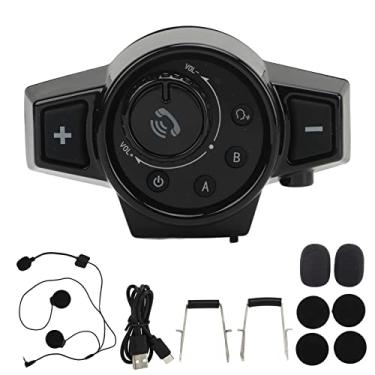 Imagem de Capacete de motocicleta de Vomeko fone de ouvido Bluetooth, IP67 W ATERPOVE, Bluetooth 5.0 Intercom Riding Call Hands F Ree Music Motorbike Helmet Communication System