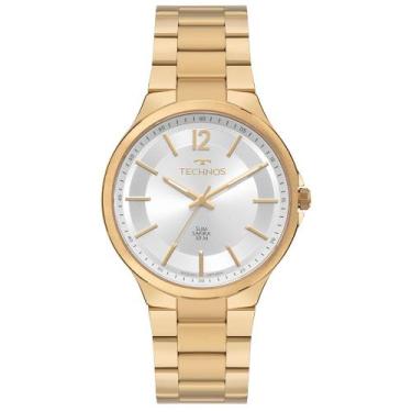 Imagem de Relógio Technos Masculino Slim Dourado - GL32BK/1K