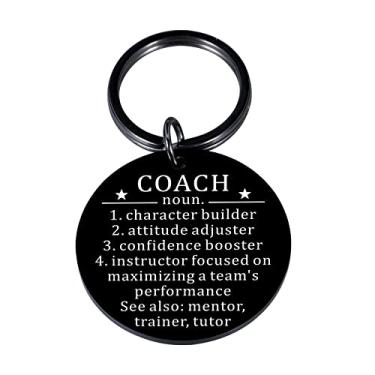 Imagem de Coach Thank You Appreciation Gifts for Men Basketball Football Football Voleyball Softball Swim Coach Gifts for Him Sports Gift for Match Cheer Keyring for Team Baseball Hockey Coach Coach Retirement