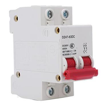 Imagem de DC 500V Photovoltaic Disjuntor Retardador de Chamas 2p Sobrecarga de Arremesso de Proteção de Curto -circuito Aplicações Amplas de Proteção Ampla (10a)