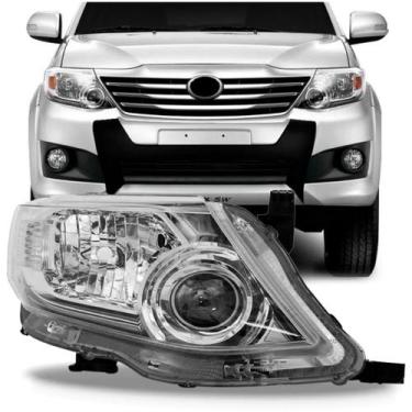 Imagem de Farol Hilux Sw4 2012 2013 2014 2015 Elétrico Sem Xênon - SP ACESSÓRIOS