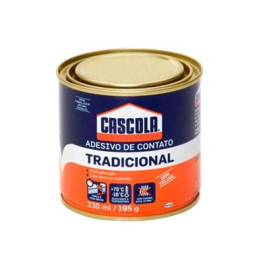Imagem de Cola Adesivo de Contato Cascola Tradicional 195g 230ml Henkel