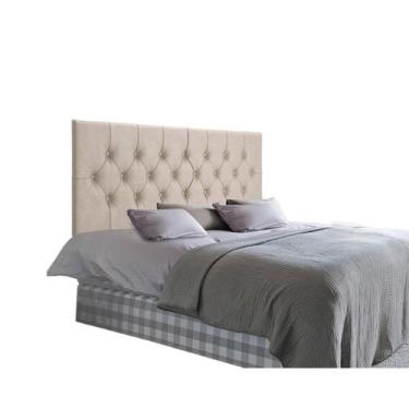 Imagem de Painel De Cabeceira Dobrável Mariela 1.58m Para Cama Box Estofada Capi