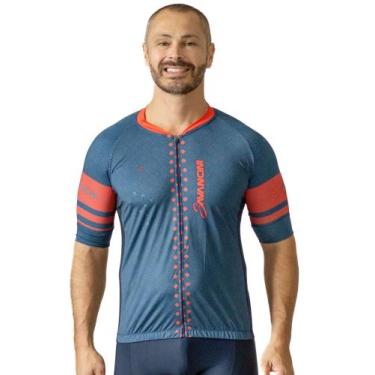 Imagem de Camisa Para Ciclismo Masculina Evolution Vermelho Savancini (3110), G