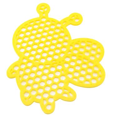 Imagem de Pro Bamboo Kitchen Estação de beber de abelha flutuante floral espuma EVA amarela bebedouro selado ao ar livre Bebedor de abelha para copos de banho de abelha jardim ao ar livre varanda quintal pátio