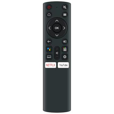 Imagem de Controle remoto infravermelho RM-C3731 de substituição compatível com JVC UHD Smart Android TV 06-B86W19-JV01MS LT-55EC3508 LT-43EC3508 LT-65EC3508 LT-50EC3508 LT-70EC3508 LT-58EC3508 8 LT55 EC3508