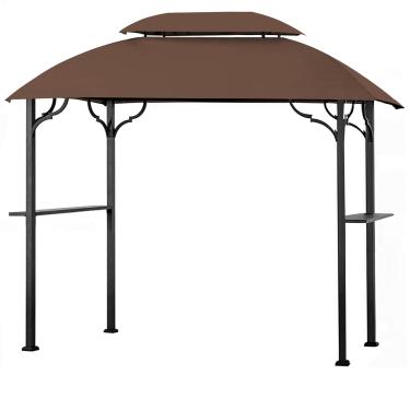 Imagem de SCOCANOPY Capa de substituição para churrasqueira Greenvail Paxton Grill Gazebo, para modelo A103001900, A111017200, 240084, (marrom)