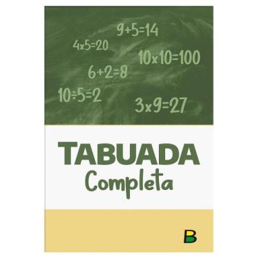 Imagem de Livro - Tabuada completa - Kit c/10 Und.