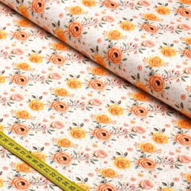 Imagem de Tecido Estampado Para Patchwork - Melissa : Flor 3 (0,50x1,50) - Fabri