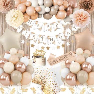 Imagem de Decorações de aniversário Fantspati Boho para mulheres e homens