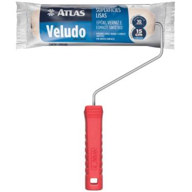 Imagem de Rolo de Pintura Veludo Natural Lã de Carneiro 15cm - 329/15 - PINCEIS 