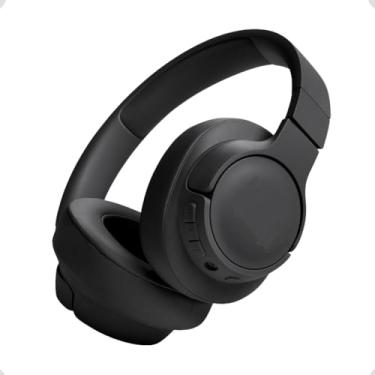 Imagem de Fones de Ouvido Bluetooth 5.3 Over-Ear, Cancelamento de Ruído, Design Ergonômico, Corrida Treino Academia, Headfone, Homeoffice, Fone Confortavel. (Preto)