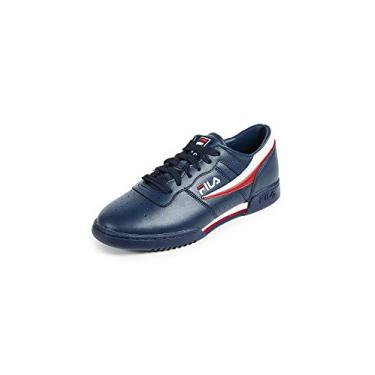 Imagem de Fila Tênis masculino Original Fitness Lea Classic, Azul-marinho/branco/vermelho, 10
