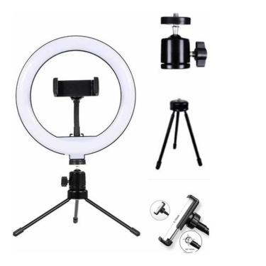 Imagem de Ring Light Com Suporte E 8 Polegadas